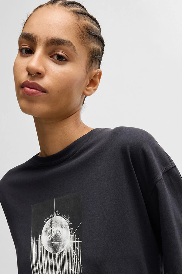 ΜΠΛΟΥΖΑ BOSS - 001 ΜΑΥΡΟ